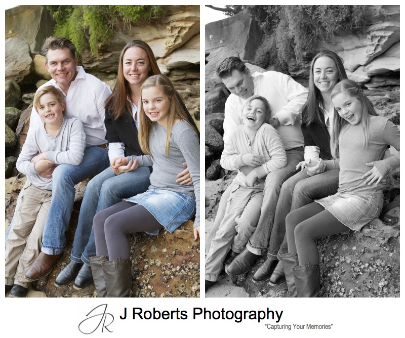 Candid family portrait Sydney - family portrait photographer